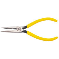 Standard Long-Nose Pliers, Steel, 6 5/8 in 409-D203-6C