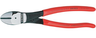High Leverage Diagonal Cutter, 250 mm OAL, Diagonal Cut, 3.0 mm to 4.6 mm 414-7401250