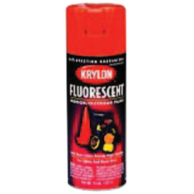 Fluorescent Paints, 11 oz Aerosol Can, Yellow Orange 425-K03102777