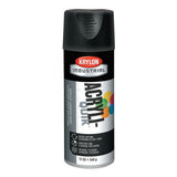 Interior/Exterior Industrial Maintenance Paint, 12 oz Aerosol, Ultra-Flat Black 425-K01602A07