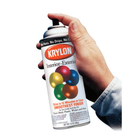 Interior/Exterior Industrial Maintenance Paints, 12 oz Aerosol Can, Pewter Gray 425-K01606A07