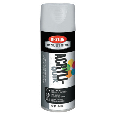 Interior/Exterior Industrial Maintenance Paint, 12 oz Aerosol Can, Glossy White 425-K01501A07
