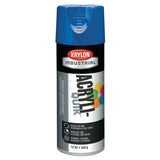 Interior/Exterior Industrial Maintenance Paint, 12 oz Aerosol Can, True Blue 425-K01910A07