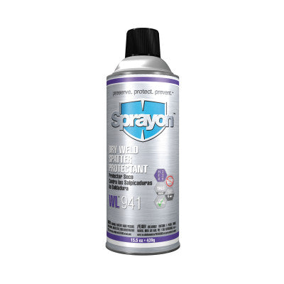 Dry Weld Spatter Protectants, 15.5 oz Aerosol Can, Powder Spray, White 425-SC0941000