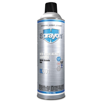 EL 601 Red Insulating Varnish, 15.25 oz, Aerosol Can 425-SC0601000
