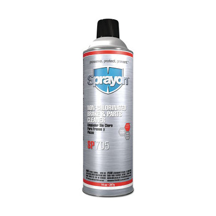 SP705 Non-Chlorinated Brake and Parts Cleaner, 20 oz Capacity, Aerosol Can, Mild Solvent Scent 425-SC0705000