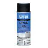 Stencil Ink, 12 oz Aerosol Can, Dark-Blue 425-S03109000