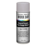 Industrial Work Day Enamel Paint, 10 oz, Aerosol Can, Gray Primer 425-A04418007