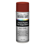 Industrial Work Day Enamel Paint, 10 oz, Aerosol Can, Red Primer 425-A04419007