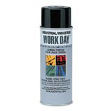 Industrial Work Day Enamel Paint, 10 oz Aerosol Can, Dark Gray 425-A04420007