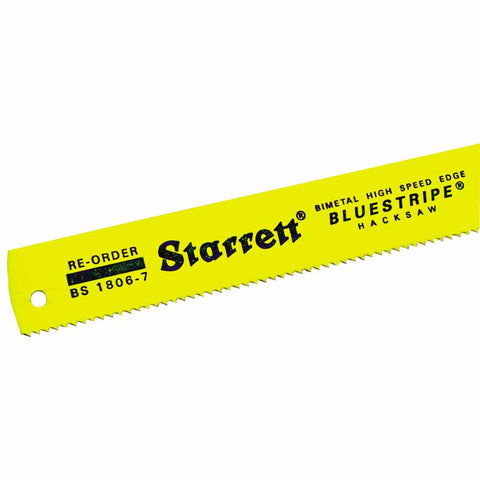 Bluestripe Bi-Metal Power Hacksaw Blade, 14 in, 0.050 in Thick, 10 TPI 681-40099