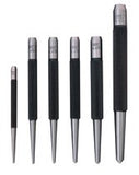 Center Punches w/Round Shank, 4 in, 1/8 in tip, Steel 681-50485