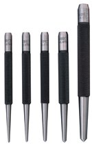 Center Punch Set, Pointed, English, Plastic Case 681-50488