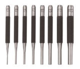 Drive Pin Punches, 4 in, 1/8 in tip, Steel 681-52580