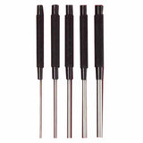 Extra-Long Drive Pin Punches, 8 in, 1/8 in tip, Steel 681-51181