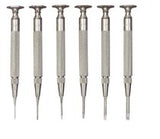 Jewelers' Screwdriver Sets, Slotted, 6 Piece 681-52564