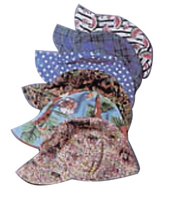 High Crown Welding Cap, Size 8, Assorted Prints, 4-Panel 160-C-8