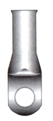 Cable Lug, 17/37 in Stud, 1 to 2 AWG Cap, Copper Tubing, L 12 Model 380-07010