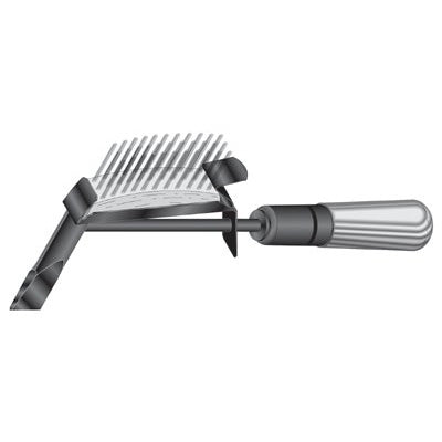 Plastic Handle Chipping Hammer, LPHHC, 11.75 in, 18 oz Head, Cross Chisel and Pick 380-09210