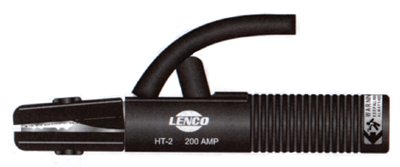 Electrode Holder, 250 A to 300 A, 2/0 Cable, 3/16 in Electrode Cap, 9-3/4 in L, HT-25 380-01330