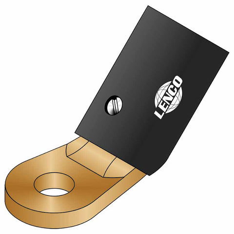 Mechanical Cable Lug, Single Oval-Point Screw Connection, Angle 380-07100