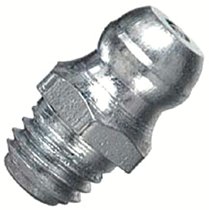 Grease Fitting, 1/8 in NPT , Straight, 21/32 in L 438-5000