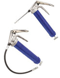 Pistol Grip Heavy-Duty Grease Gun, 14.5 oz, 7500 psi, 18 in Whip Hose/Coupler 438-1134