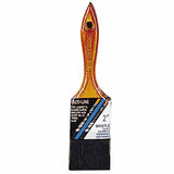 China Bristle Brush, 1/2 in Thick, 2-1/4 in Trim, Black China, Wood Handle 449-1610-3