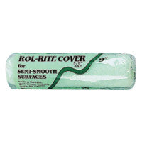 Rol-Rite Roller Covers, 3 in, 3/8 in Nap, Knit Fabric 449-RR938-3