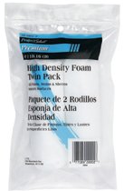 Mini Paint Roller Cover Refill, 4 in, High-Density Foam, Latex Paints 449-MR200-2-4