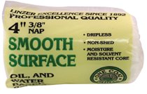 Shed-Resistant Roller Covers, 4 in, 3/8 in Nap, White Woven 449-RC101-4