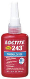 243 Medium-Strength Primerless Threadlocker, 10 mL, 1/4 in to 3/4 in dia, Blue 442-1329837