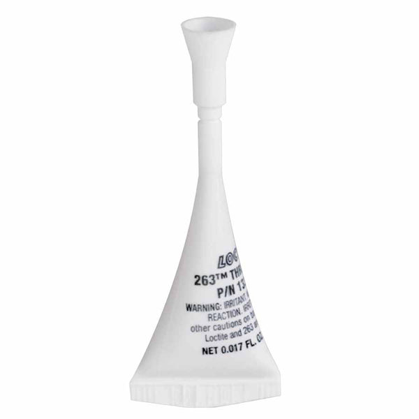 263 Threadlockers, High Strength, 1/2 mL Tube, Red 442-1330582