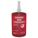 272 Threadlocker, High Temp/High Strength, 250 mL, Up to 1-1/2 in Thread, Red 442-195542