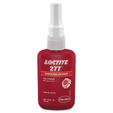 277 High-Strength Threadlocker, 50 mL, 7/8 in dia or Smaller, Red 442-88448
