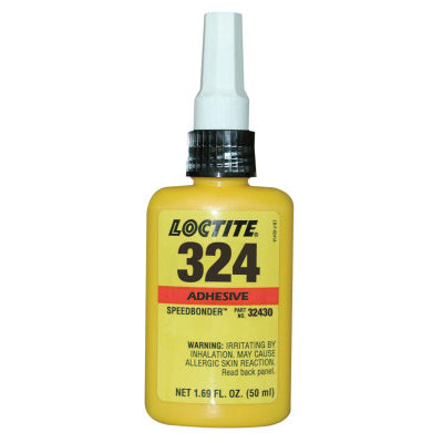 324 Speedbonder Structural Adhesive, High Impact, 50 mL, Bottle, Amber 442-88478