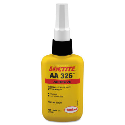 326 Speedbonder Structural Adhesive, Fast Fixture, 50 mL, Bottle, Amber 442-135402