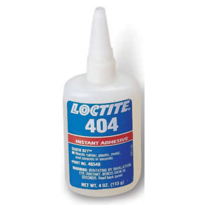 404 Instant Adhesive, 4 oz, Bottle, Clear 442-234044
