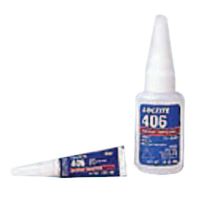 406 Prism Instant Adhesive, Surface Insensitive, 20 g, Bottle, Clear 442-135436
