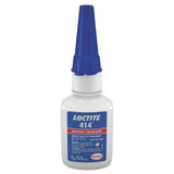 414 Super Bonder Instant Adhesive, Plastic Bonder, 1 oz, Bottle, Clear 442-233801