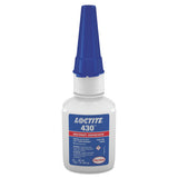 430 Super Bonder Instant Adhesive, 1 oz, Bottle, Clear 442-233978