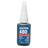 480 Prism Toughened Instant Adhesive, 20 g, Tube, Black 442-135466