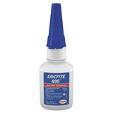 495 Super Bonder Instant Adhesive, 1 oz, Bottle, Clear 442-135467
