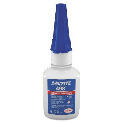 498 Super Bonder Instant Adhesive, 1 oz Bottle, Clear 442-135469
