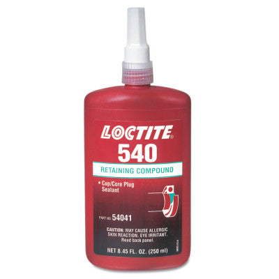 540 Core Plug Sealant, 250 mL Bottle, Blue 442-88545
