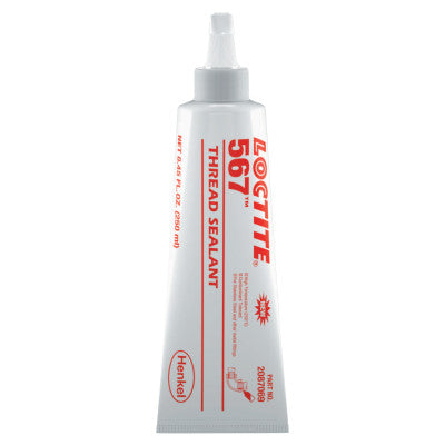 567 PST Thread Sealant, High Temperature, 250 mL Tube, White 442-2087069