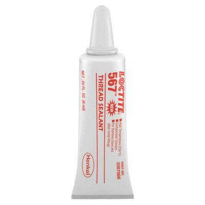 567 PST Thread Sealant, High Temperature, 6 mL Tube, Off-White 442-2087068