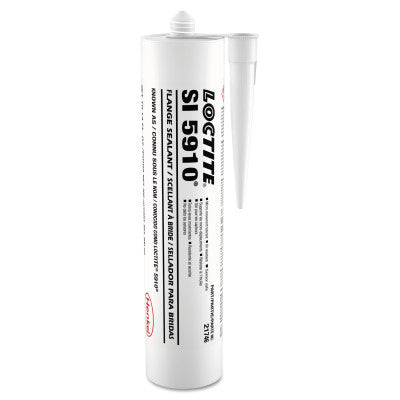 5910áRTV Silicone Flange Sealant, 300 mL Cartridge, Black 442-231232