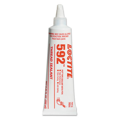592 PST Thread Sealant, Slow Cure, 250 mL Tube, Opaque White 442-88568