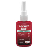 620 Retaining Compound High Temperature, 50 mL Bottle, Green, 3800 psi 442-135514